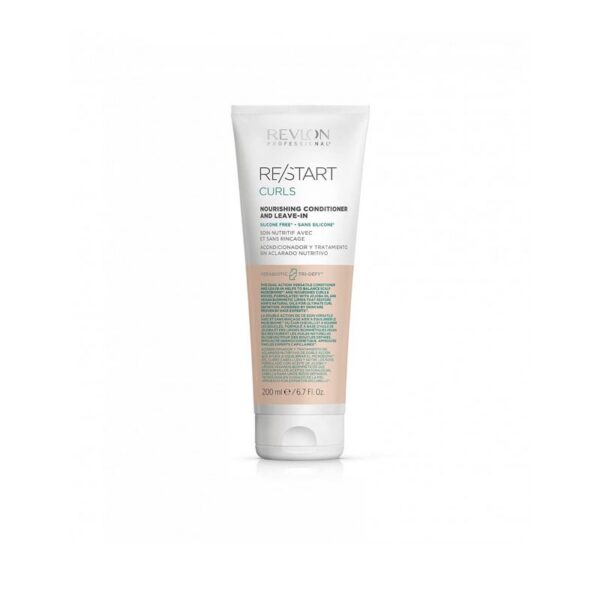 Revlon Professional Restart Curls Nourishing palsam lainelistele ja lokkis juustele 200ml - Image 2