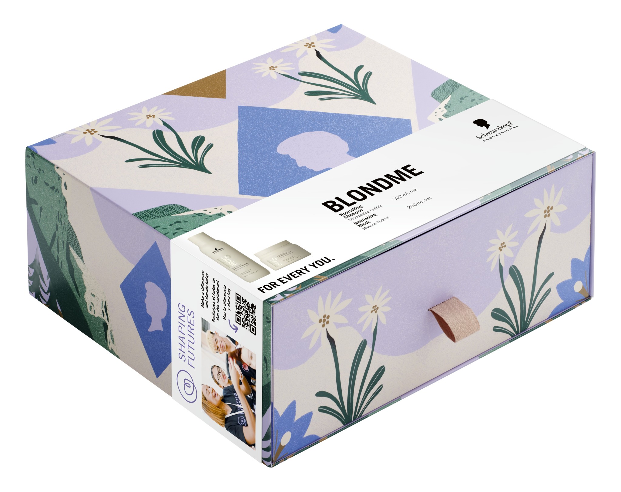 Schwarzkopf Professional BlondMe XmasBag Nourishing Kinkekomplekt Toitev `25 - Image 2