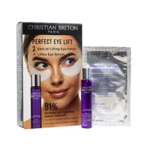 Christian Breton komplekt Perfect Eye Lift: Liftox silmaseerum 10ml+2 Lifting&Firming silmamaski