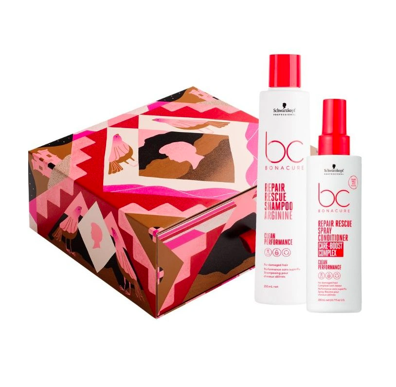 Schwarzkopf Professional Bonacure XmasBag Repair Rescue Kinkekomplekt Taastus `25