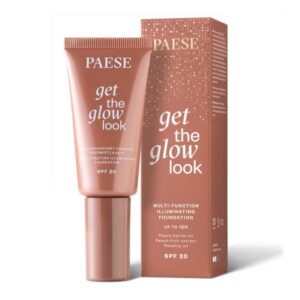 Paese Get The Glow Look Valgustpeegeldav Jumestuskreem SPF 20 30ml 3N Soe Beež