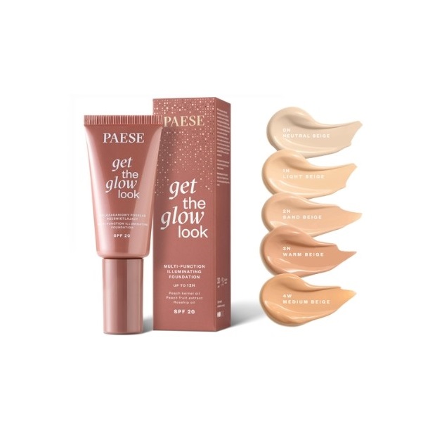 Paese Get The Glow Look Valgustpeegeldav Jumestuskreem SPF 20 30ml 0N Neutraalne Beež - Image 3