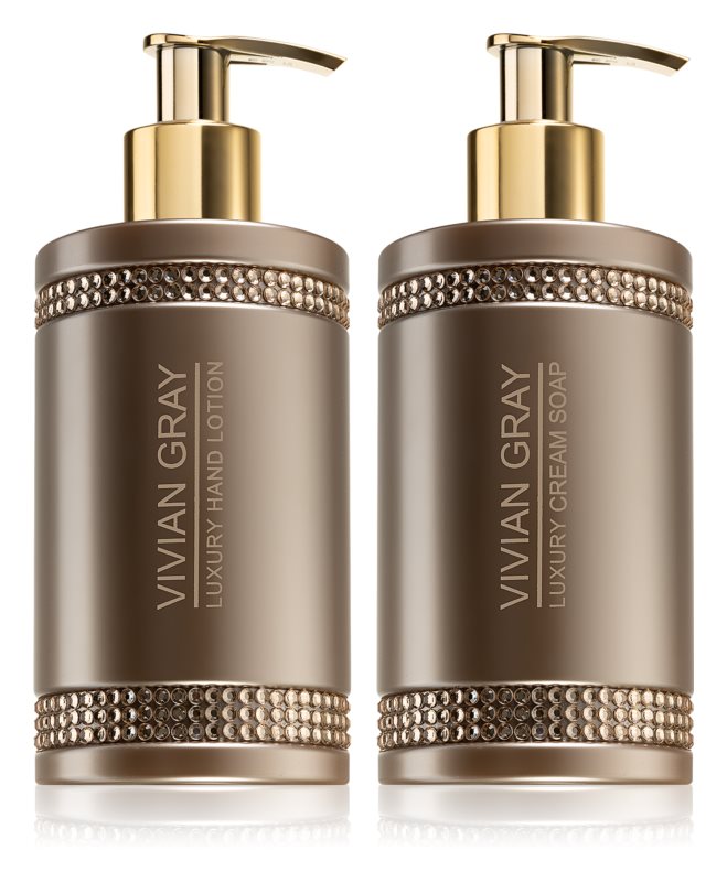 Vivian Gray Brown Crystals komplekt 4196