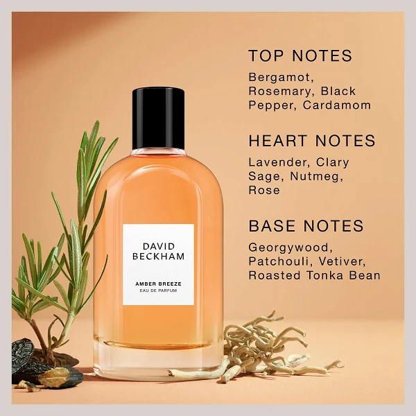 David Beckham Amber Breeze Edp 50ml - Image 2