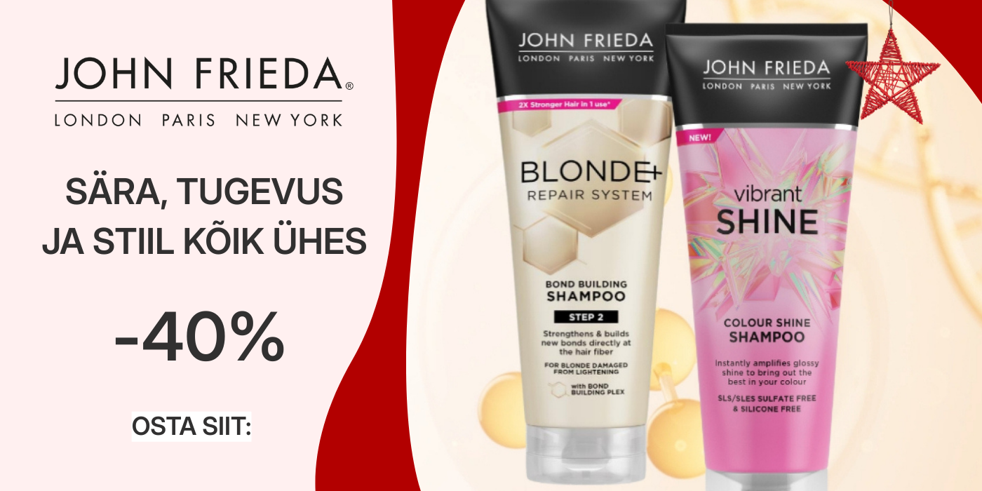 John frieda -40 Banner Image