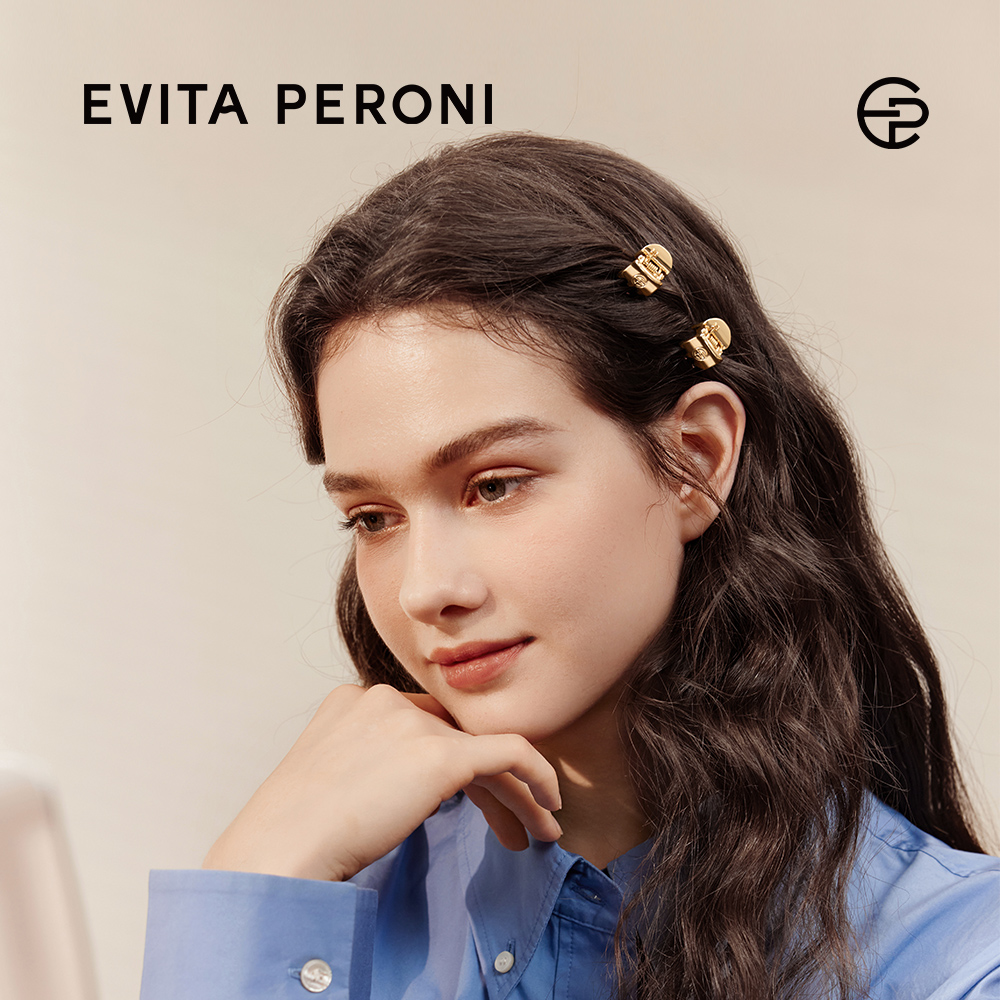 Evita Peroni juukseklambrid Solis Mini Shark 986 golden - Image 2