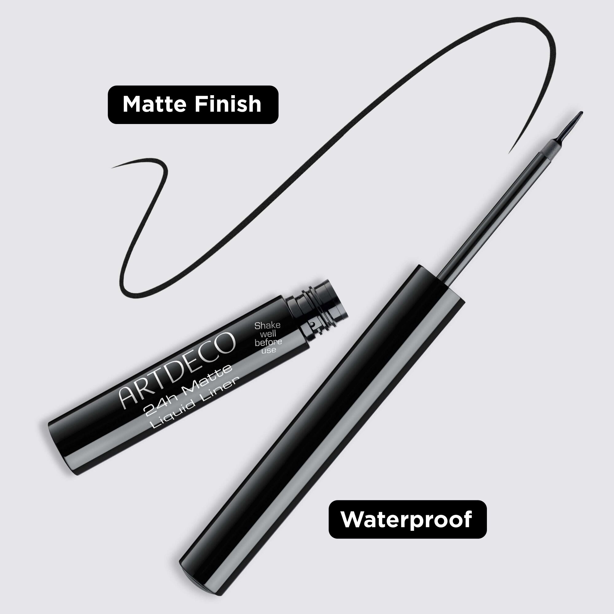 Artdeco 24h Matte Liquid Liner silmalainer 71 deep black - Image 5