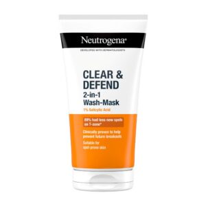 Neutrogena Clear Defend 2in1 näovaht-mask 150ml