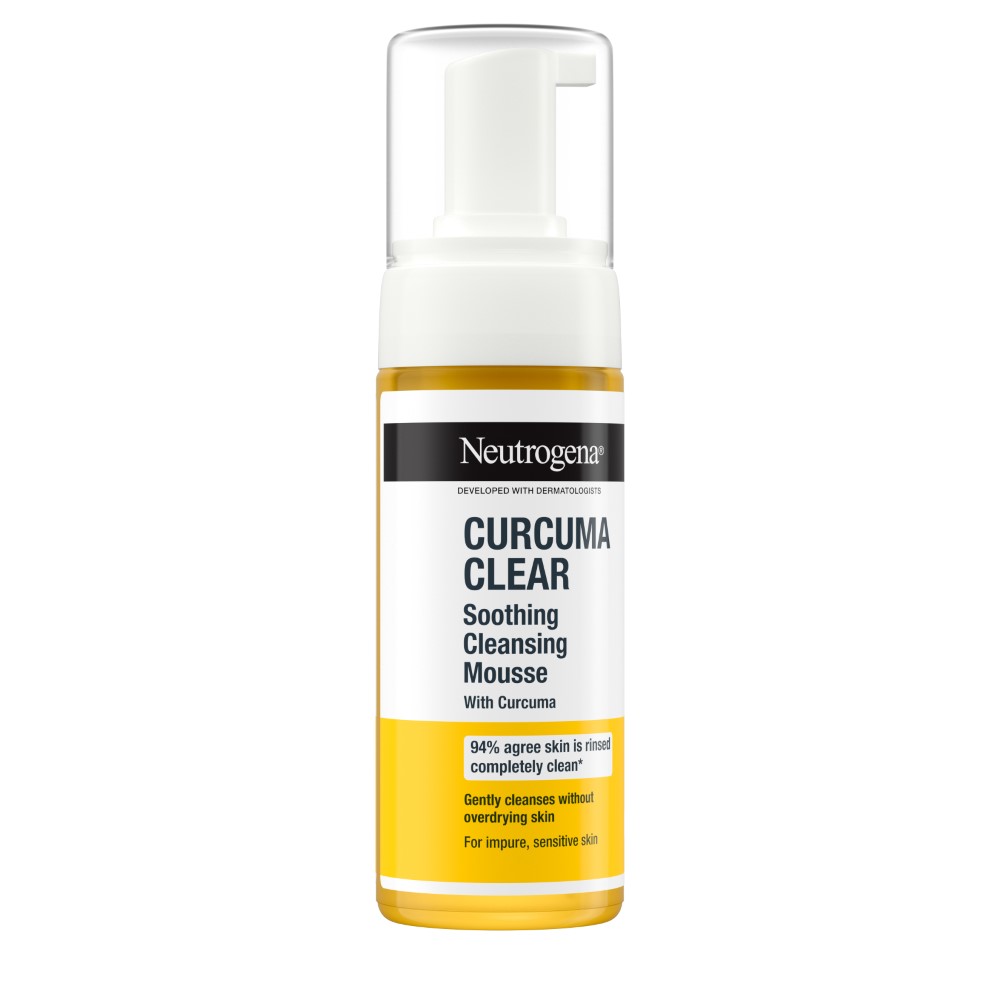 Neutrogena Curcuma Clear Soothing näopuhastusvaht kurkumiga 150ml