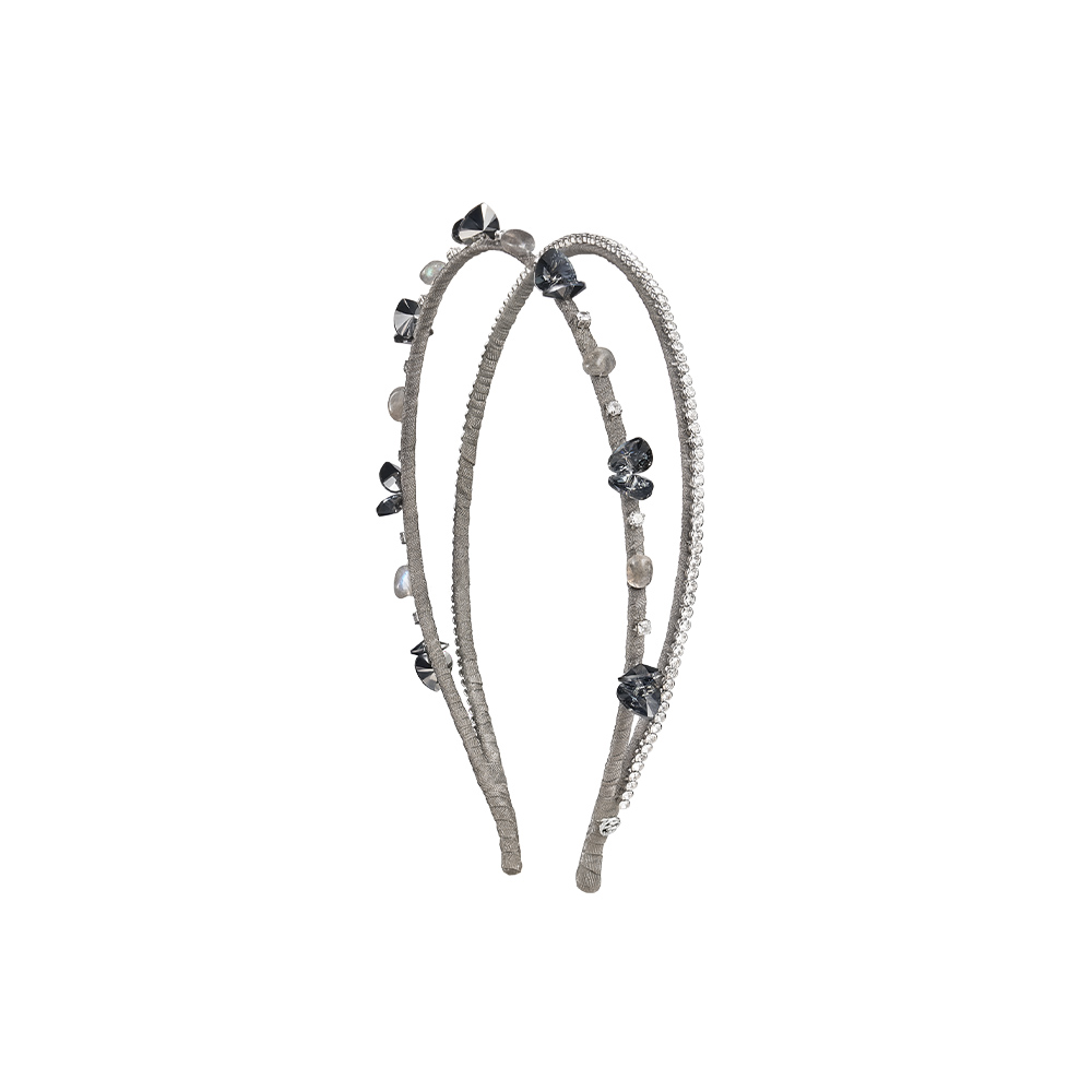 Evita Peroni peavõru Seraphina Hair Band 418 gray