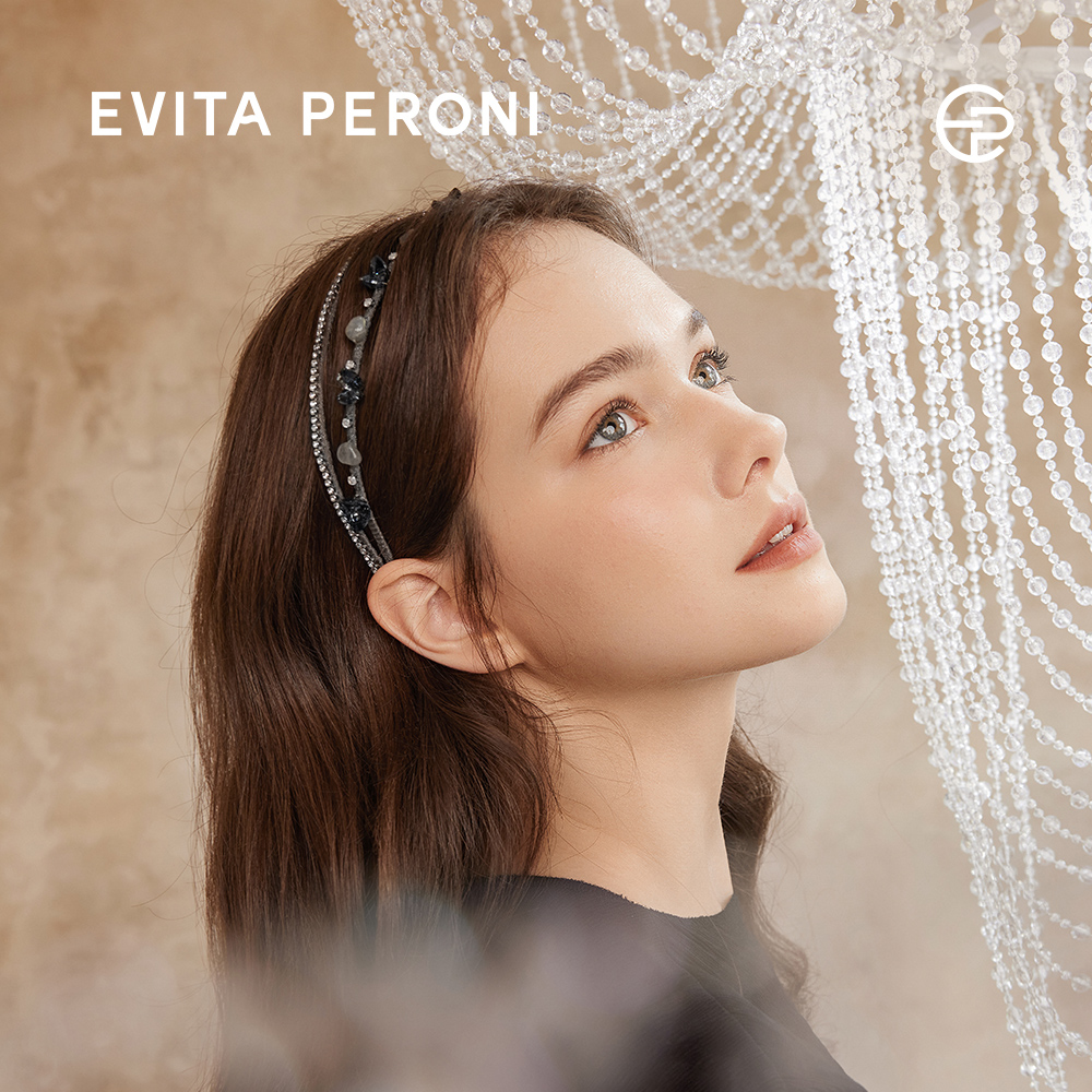 Evita Peroni peavõru Seraphina Hair Band 418 gray - Image 2