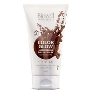Biozell Color Glow tooniv toitev juuksemask Chocolate 150 ml