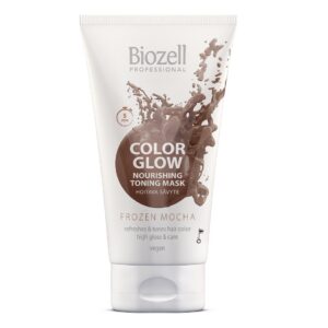 Biozell Color Glow tooniv toitev juuksemask Frozen Mocha 150 ml