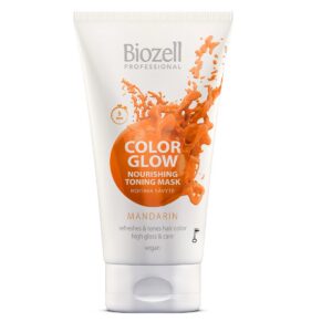 Biozell Color Glow tooniv toitev juuksemask Mandarin 150 ml