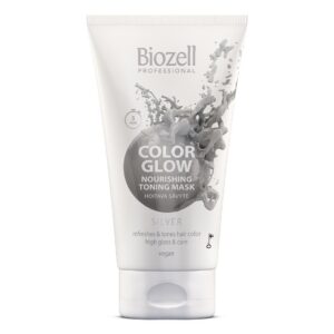 Biozell Color Glow tooniv toitev juuksemask Silver 150 ml