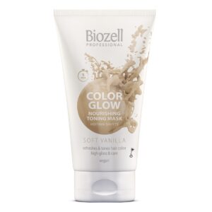 Biozell Color Glow tooniv toitev juuksemask Soft Vanilla 150 ml