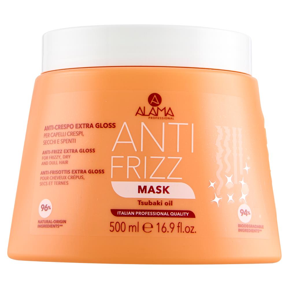 Alama Anti Frizz silendav juuksemask tšubaki õliga 500ml