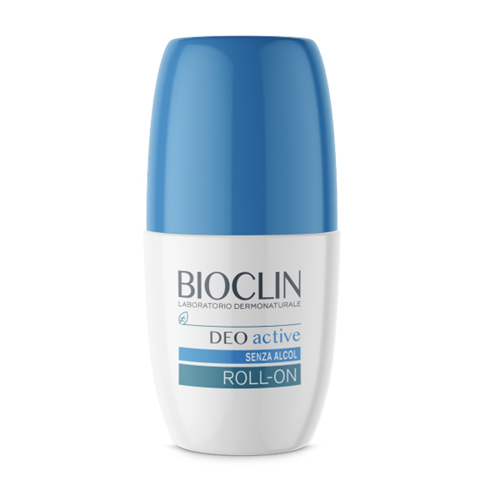 Bioclin Deo Active roll-on deodorant õrna värske lõhnaga, taimse kompleksi ja ksülitooliga 50ml