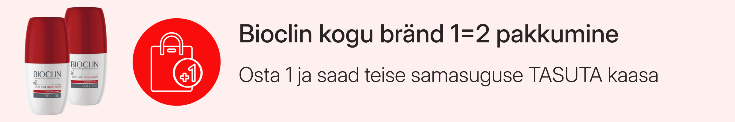 Bioclin Deo Talc 48H roll-on deodorant puhta delikaatse lõhnaga 50ml
