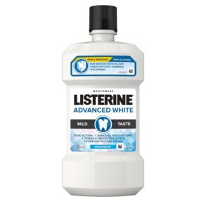Listerine suuvesi Advanced White Mild Taste 500ml