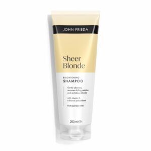 John Frieda Sheer Blond Brightening Shampoo Taastav Ja Tooni Värskendav Šampoon Blondidele Juustele 250ml