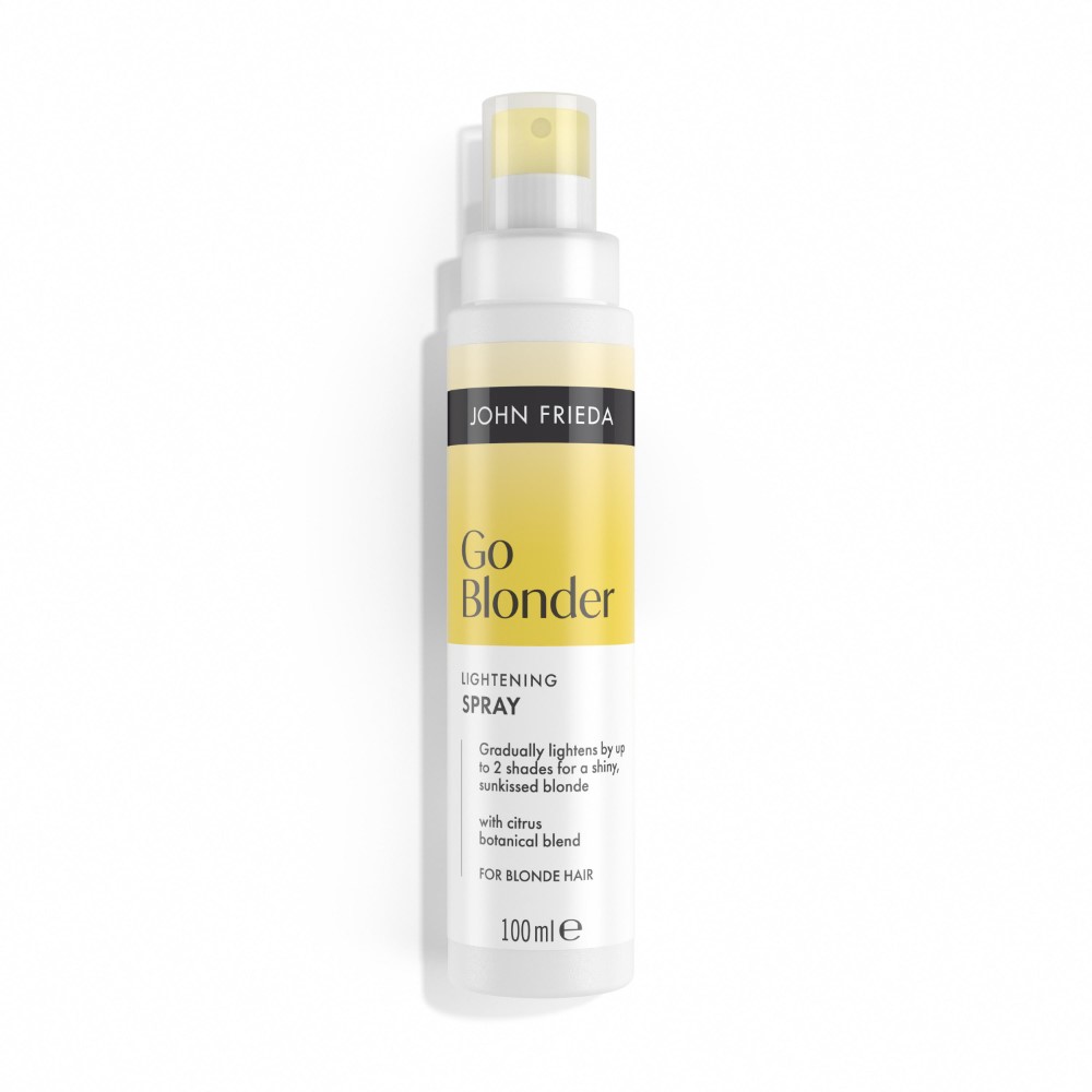 John Frieda Go Blonder Controlled Lightening Spray Tooni Heledamaks Muutev Sprei Blondidele 100ml