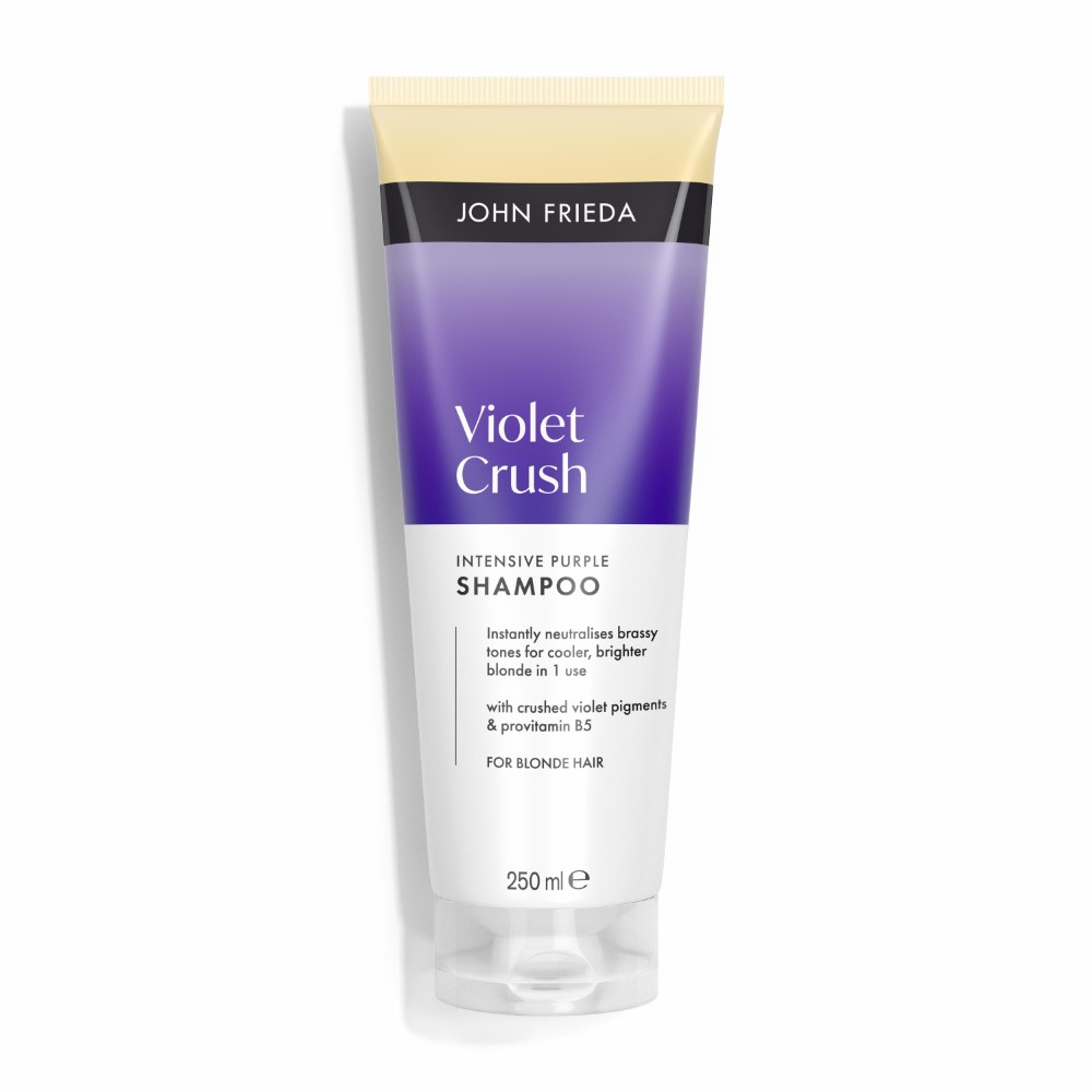 John Frieda Violet Crush Intensive Purple Blondide Juuste Värvi Värskendav Intensiivne Šampoon 250ml