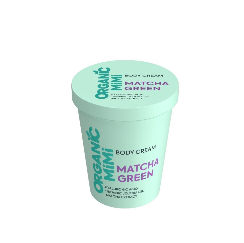 Organic MIMI kehakreem Matcha Green 200 ml