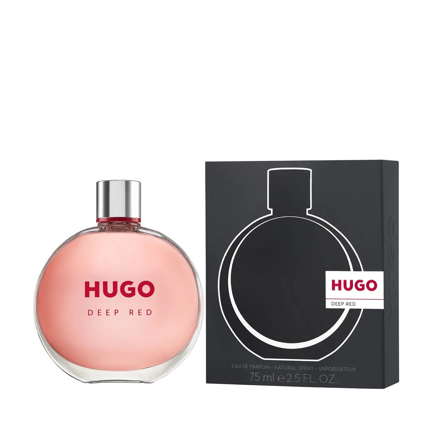 Hugo Deep Red Edp 75 ml - Image 2