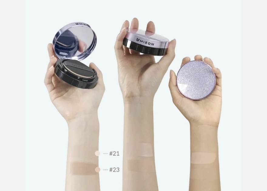 Mizon Vegan Collagen Cushion puuderkreem kollageeniga SPF/UV#23 - Image 5