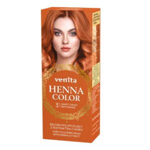 Venita Henna Color värviv juuksepalsam 3 Fiery orange