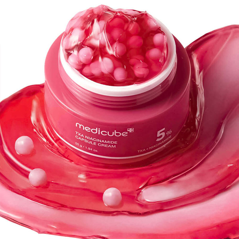 Medicube TXA Niacinamide Capsule Cream niisutav ja rahustav näokreem 55g - Image 3