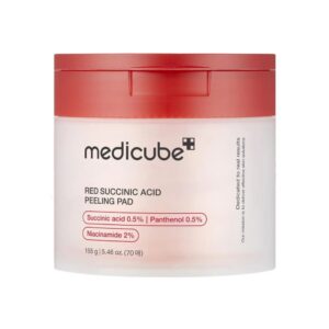 Medicube Red Succinic Peeling Pad koorimispadjakesed 155g 70 tk
