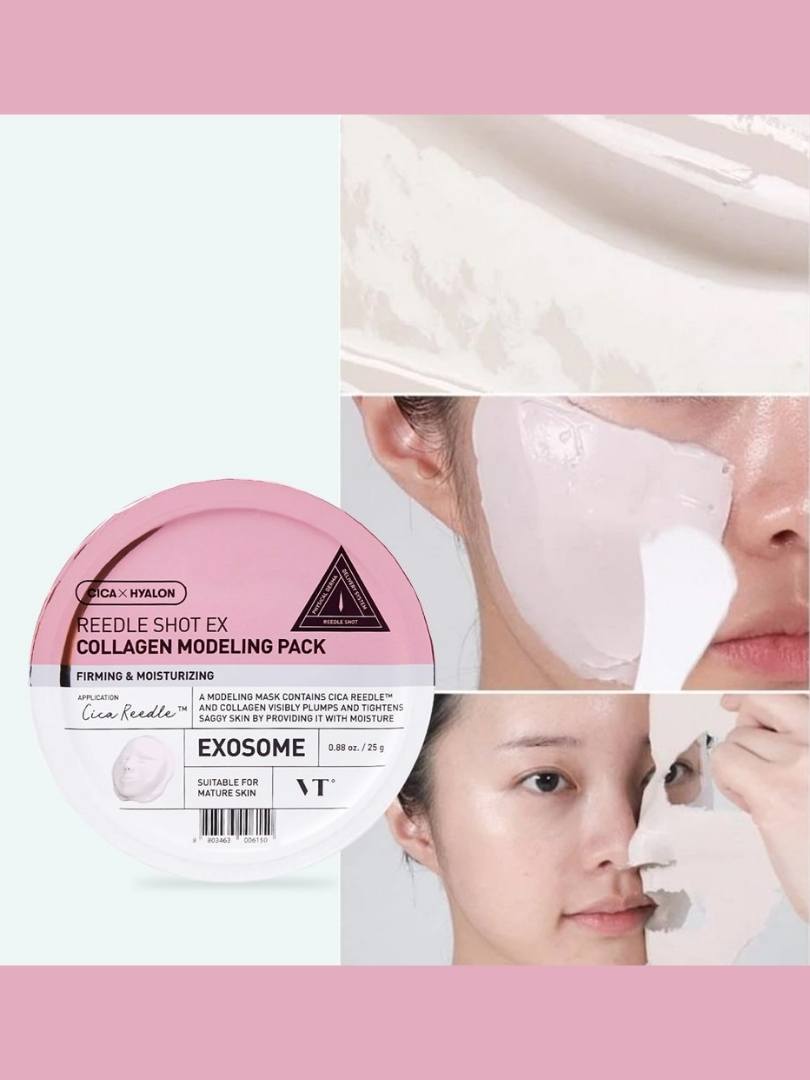 VT Cosmetics Reedle Shot EX Collagen Modeling Pack alginaatmask 25g - Image 2