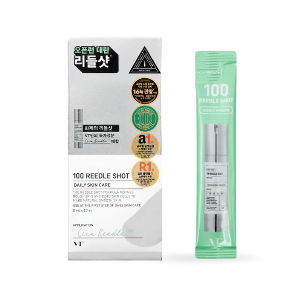 VT Cosmetics Reedle Shot 100 mikronõeltega booster-seerum 10x2ml