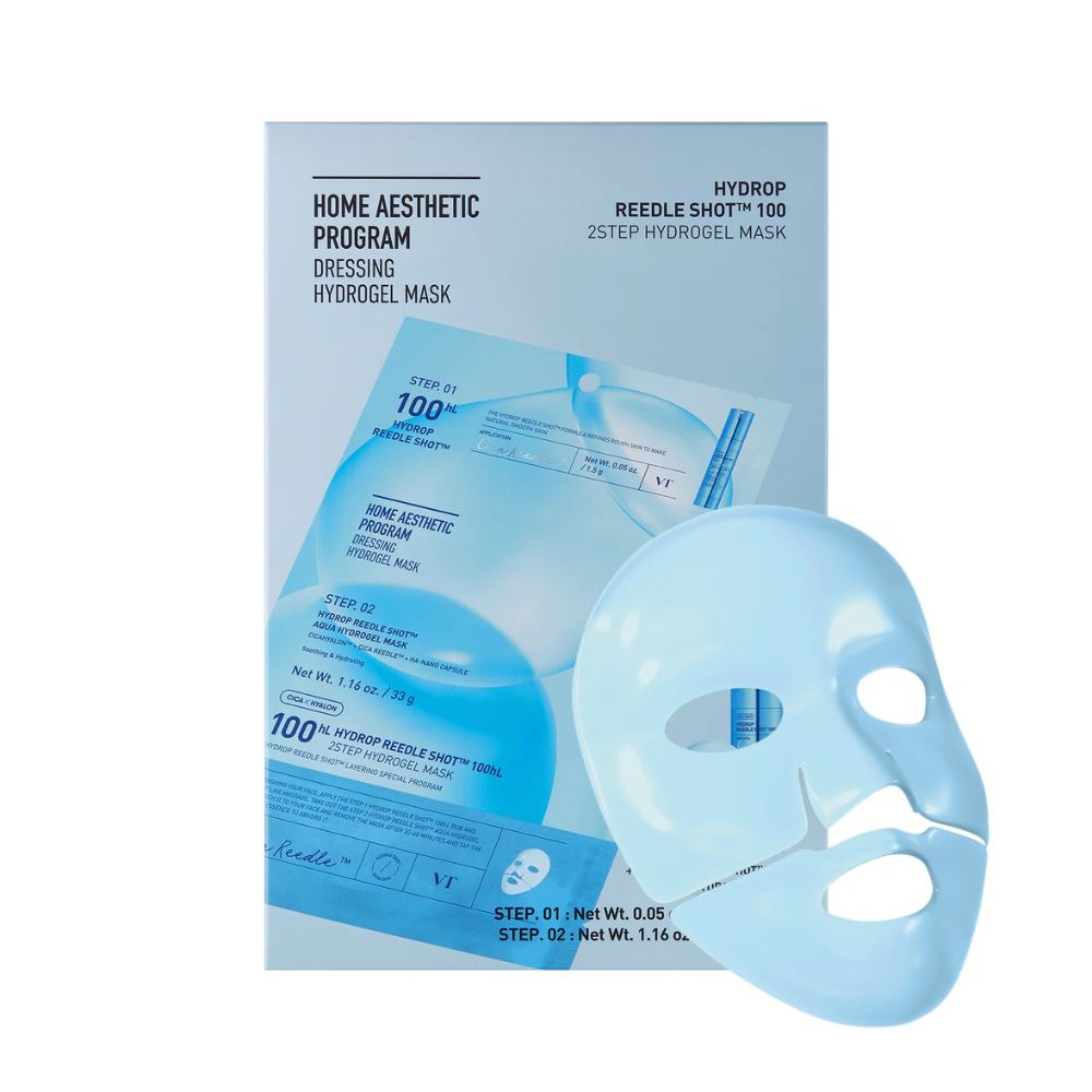 VT Cosmetics Hydrop Reedle Shot 100hL 2-etapiline hüdrogeelmask