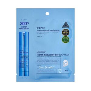 VT Cosmetics Hydrop Reedle Shot 300hL 2-Step Mask kaheastmeline pinguldav näomask