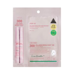 VT Cosmetics Collagen Reedle Shot 300 2-Step Mask kaheastmeline kangasmask