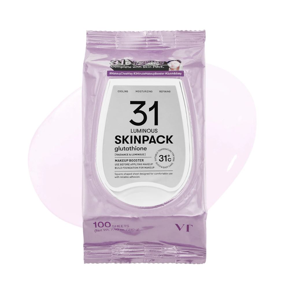 VT Cosmetics Skin Pack Luminous helendavad toonikupadjad 100tk