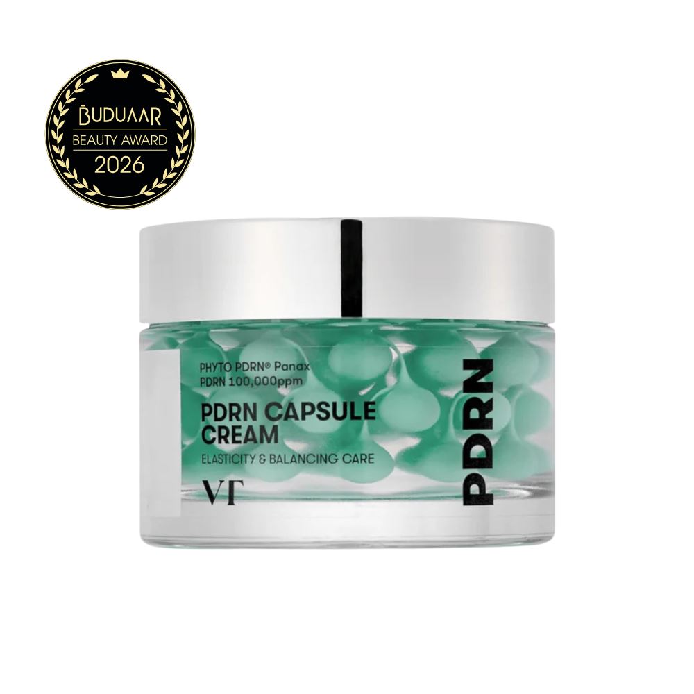 VT Cosmetics PDRN Capsule Cream 100 kapslikreem 10 tüüpi hüaluroonhappega 50ml