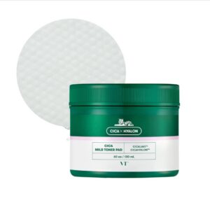VT Cosmetics Cica Mild Toner Pad rahustavad näopadjad 60tk
