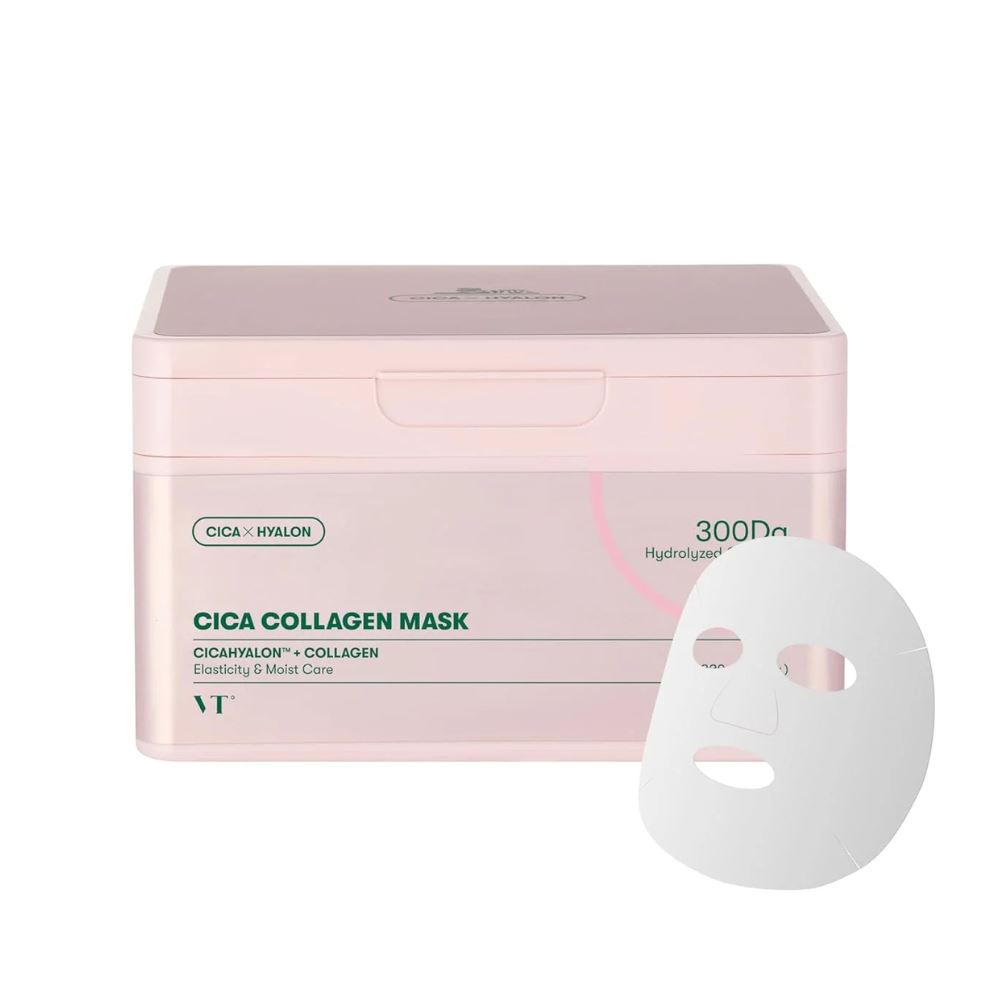 VT Cosmetics Cica Collagen Mask toitev mask kollageeniga 30tk