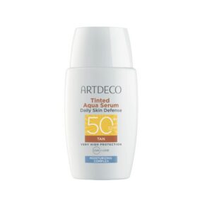 Artdeco Tinted Aqua Serum Daily Skin Defense tooniv päikesekaitseseerum SPF50+ tan