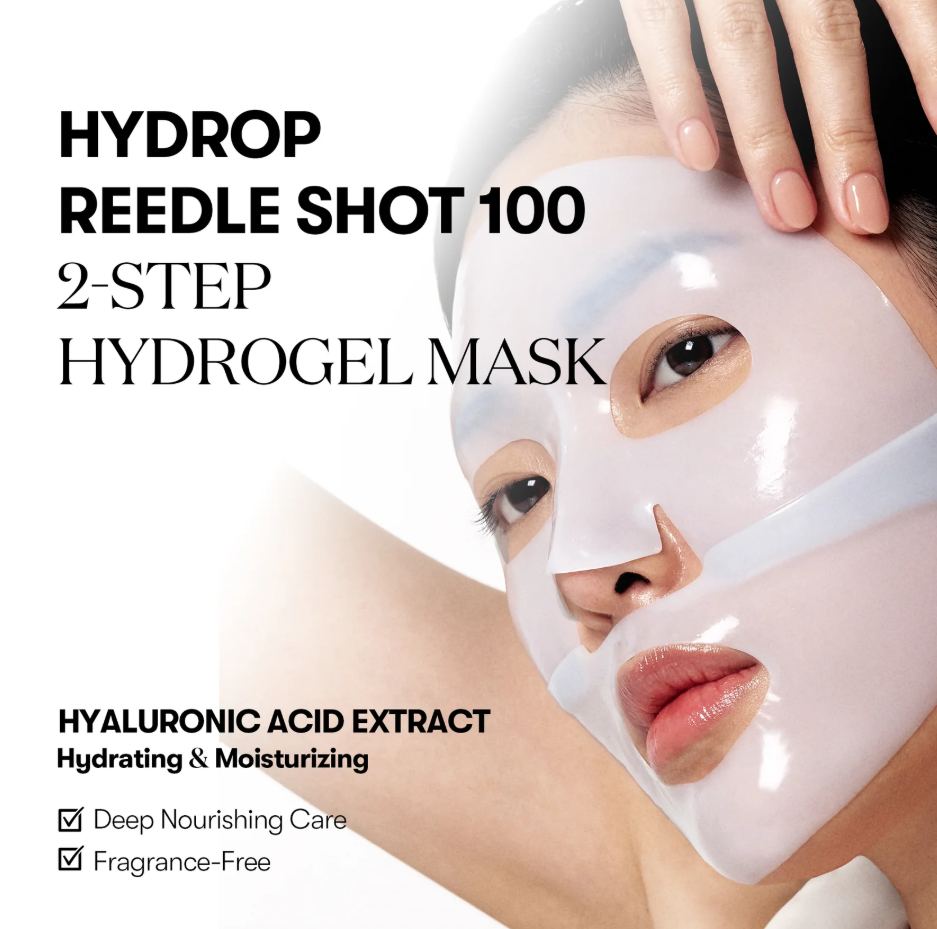 VT Cosmetics Hydrop Reedle Shot 100hL 2-etapiline hüdrogeelmask - Image 2
