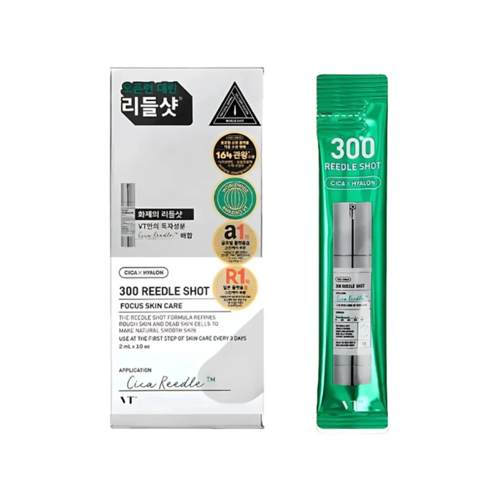 VT Cosmetics Reedle Shot 300 mikronõeltega booster-seerum 10x2ml