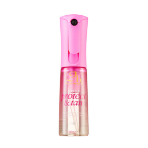 2b Tanned Protect & Tan Dry Mist Vanilla Bomb päikesekaitsesprei SPF15 100ml