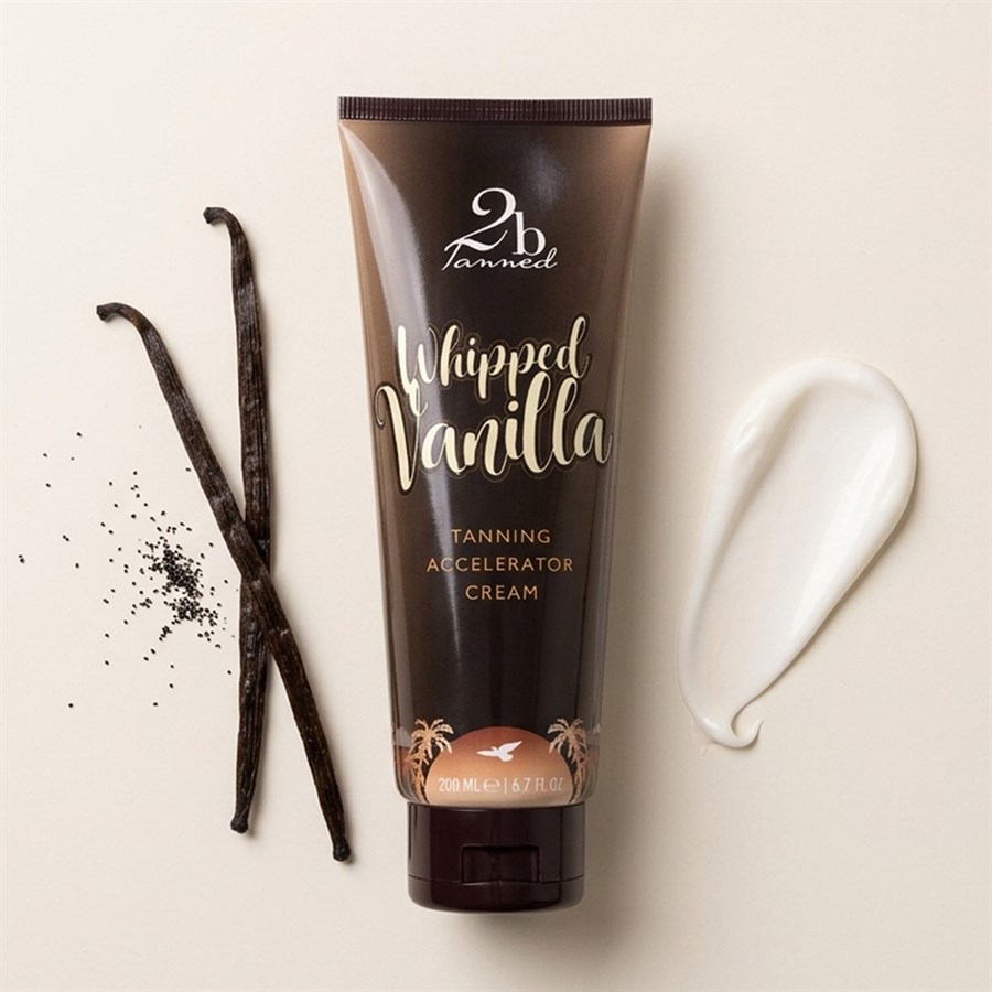 2b Tanned Whipped Vanilla Tanning Accelerator Cream päevitust kiirendav kreem 200ml - Image 2