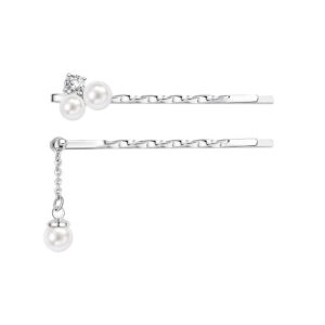 Evita Peroni Winnie juukseklambrid Bobby Pin 985 silver, 2tk pakis