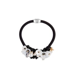 Evita Peroni Khalid juuksekumm Pony Elastic 090 white