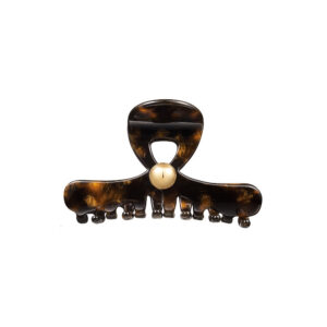 Evita Peroni Penelope juukseklamber Large Shark 397 tortoiseshell